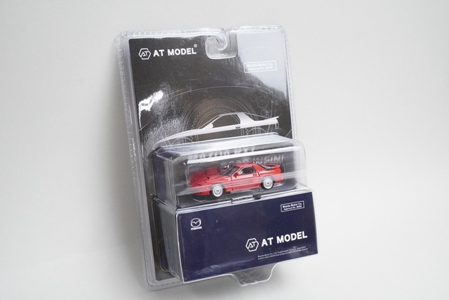アポバスターF 7本セット 新品 AT64009 AT MODEL 1/64 マツダ Mazda RX7 FC3S Infini レッド