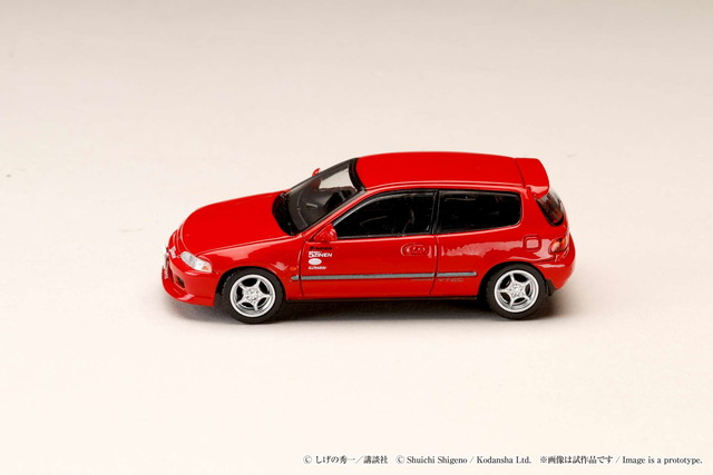 赤いハッチバックミニカー eg6 civic honda 赤いハッチバックミニカー eg6 civic honda 1/18 Ignition Model
