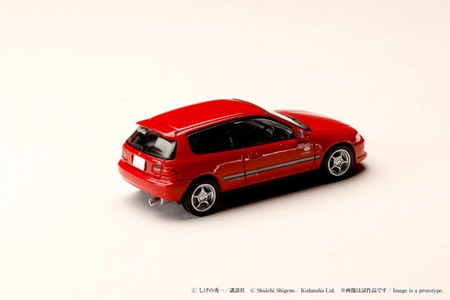 GMMTV EmiBonnie ポスターカードガチャ セット全6点 予約 HJDMD006 ホビージャパン 1/64 ホンダ Honda CIVIC (EG6