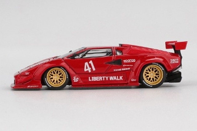 新品 MGT01100-BL TSM MINI-GT 1/64 ランボルギーニ カウンタック LB