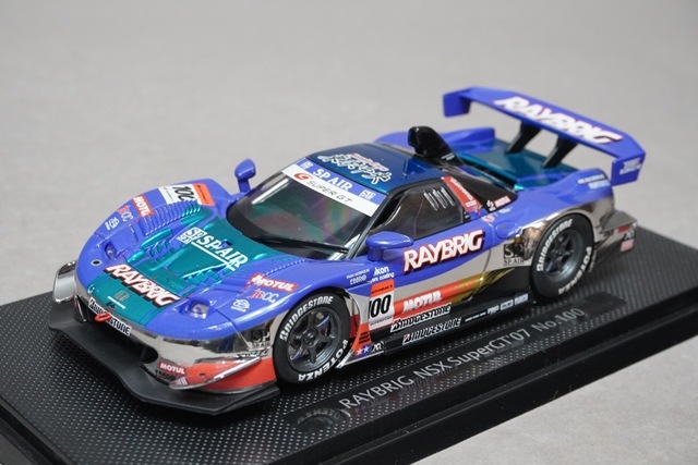 1/43 ���֥� 43920 �ۥ�� �쥤�֥�å� NSX �����ѡ�GT 2007 #100