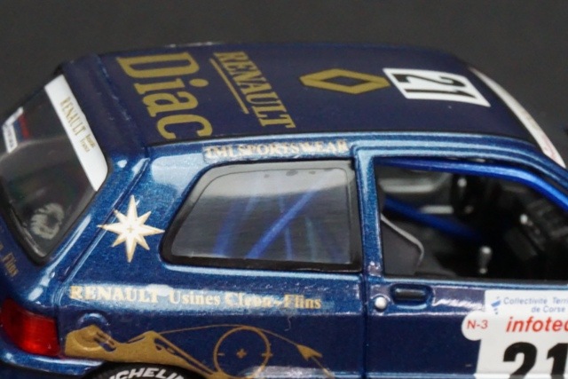1/43 ユニバーサルホビーズ E2516 ルノー クリオ Diac #21 / Tour de