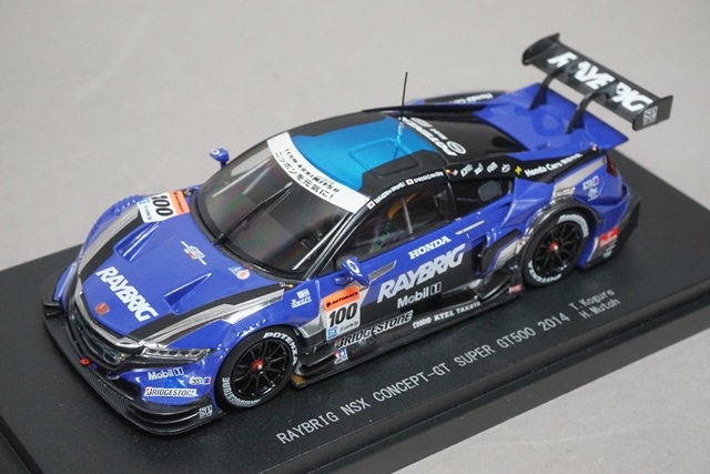 1/43 ���֥� 45071 �쥤�֥�å� �ۥ�� NSX ���󥻥ץ�GT �����ѡ�GT500 2014 #100