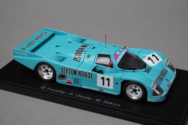 ミニカー Lucky-B 1/43スパーク KBS008 ポルシェ 962C ルマン 1989 #11 レイトンハウス
