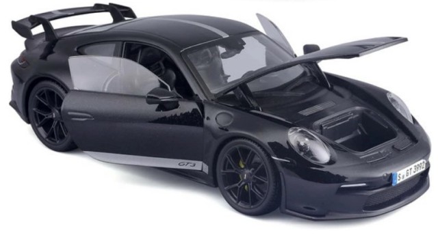 ポルシェ911 GT3 ミニカー 1/18 新品 MS36458BK Maisto 1/18 ポルシェ 911 GT3 2022 ブラック ※再生産