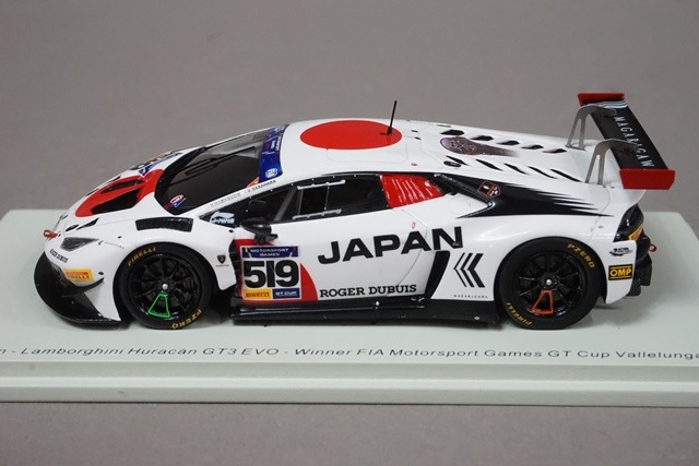 1/43 スパーク S9607 ランボルギーニ ウラカン GT3 evo チームJAPAN