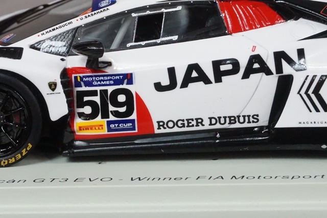 1/43  ѡ S9607 ܥ륮 饫 GT3 evo JAPAN ͥ å  2019 #519