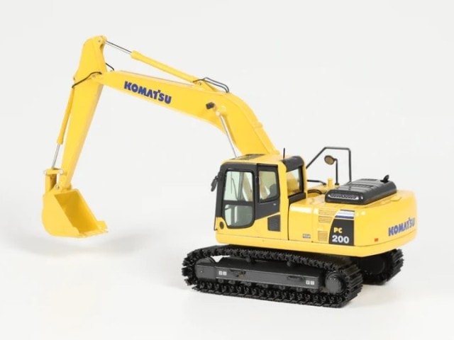 ミニカー　1/50 KOMATSU PC200-11 EXCAVATOR 1:50 Scale NZG Komatsu PC200-8 Hydraulic Excavator - YouTube
