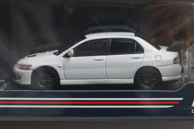 【京商】？ランエボⅦ エンジンカー 新品 HJ644054W ホビージャパン 1/64 三菱 ランサー