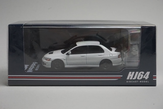 【京商】？ランエボⅦ エンジンカー ホビージャパン 1/64 三菱 ランサー エボリューション VIII MR