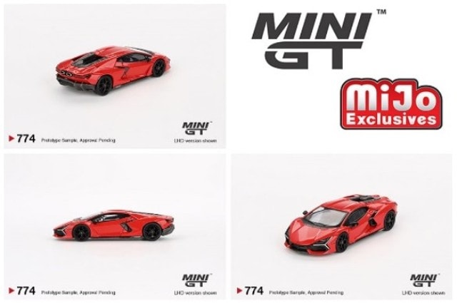 新品 MGT00774-MJ TSM MINI-GT × Mijo 1/64 ランボルギーニ レヴエルト