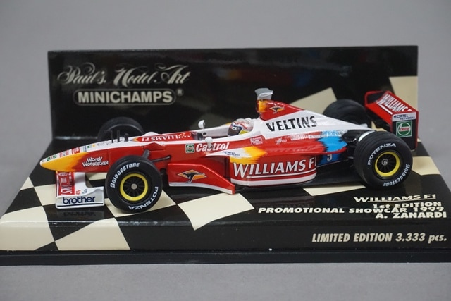 1/43 ミニチャンプス 430990095 WILLIAMS F1 1st EDITION PROMOTIONAL