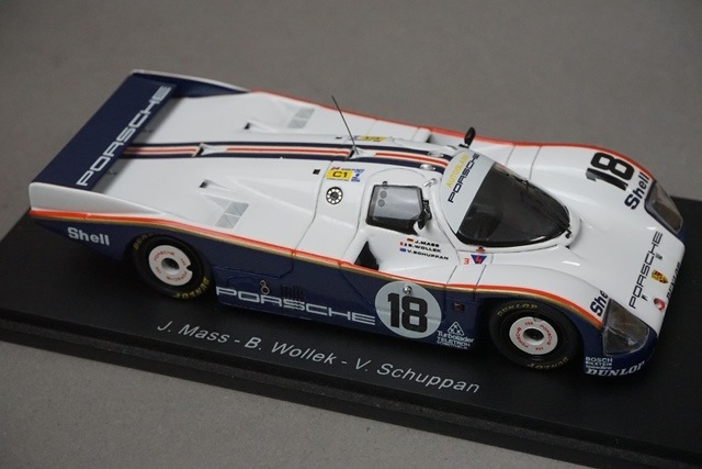 1/43 スパーク S0943 ポルシェ 962C ルマン 1987 #18, Boost Gear