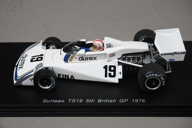 1/43 スパーク S4006 Surtees TS19 イギリスGP 5th 1976 #19 A