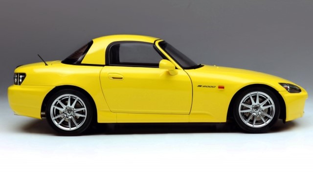 ͽ M85103 MH MOTORHELIX ⡼إå 1/18 ۥ Honda S2000 (AP2) Indy Yellow Pearl