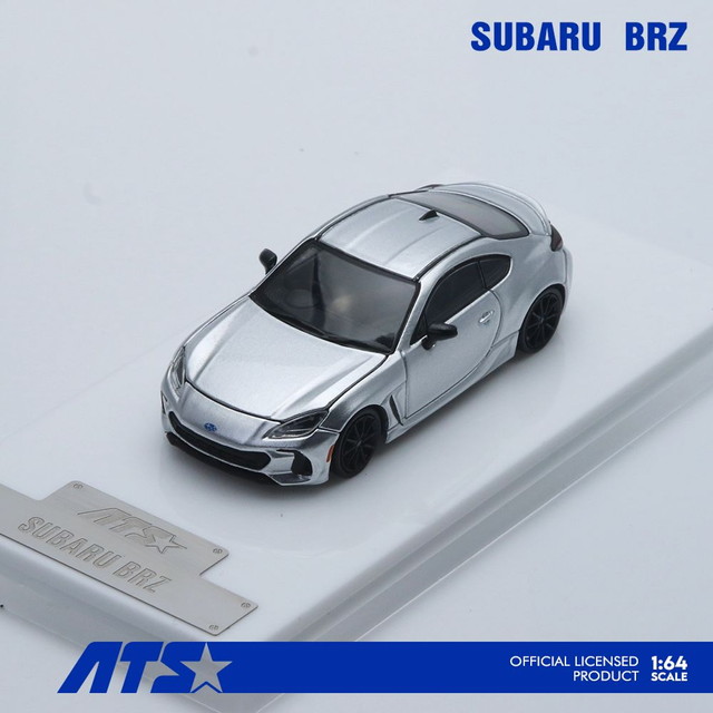 予約 ATS880404 ATS 1/64 スバル Subaru BRZ Silver, Boost Gear