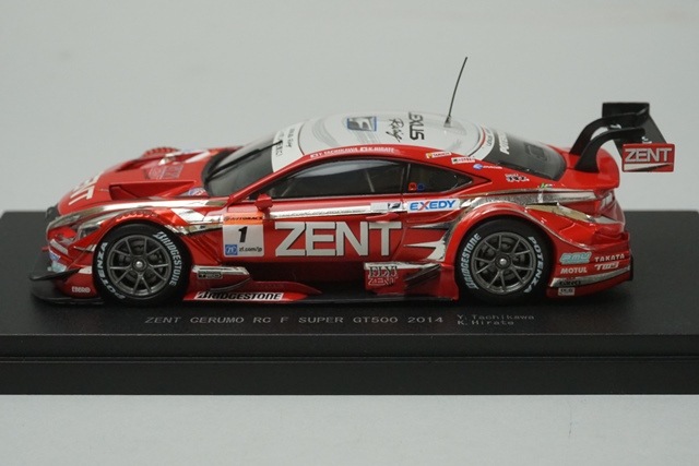 1/43 エブロ 45066 レクサス ゼント セルモ RC F スーパーGT500 2014