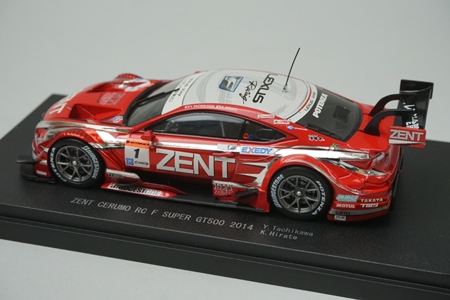 1/43 エブロ 45066 レクサス ゼント セルモ RC F スーパーGT500 2014