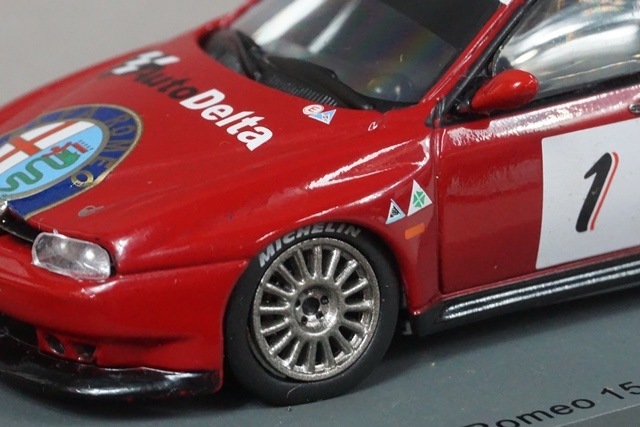 1/43 スパーク S0461 アルファロメオ 156 GTA 2004 M.シューマッハ #1