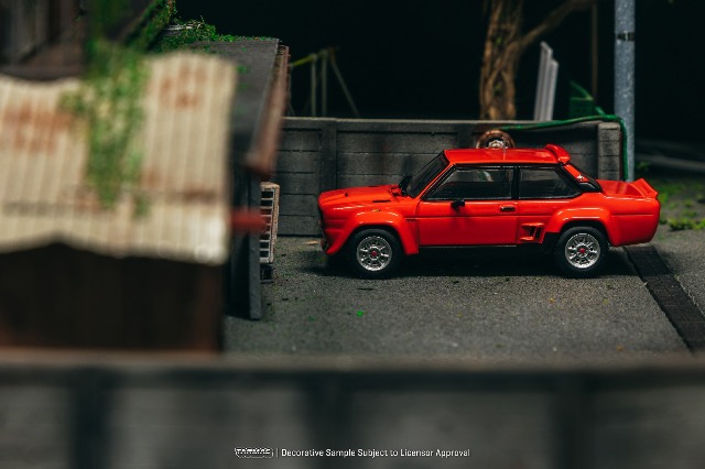 新品 T64R-094-RE Tarmac Works 1/64 フィアット FIAT 131 ABARTH
