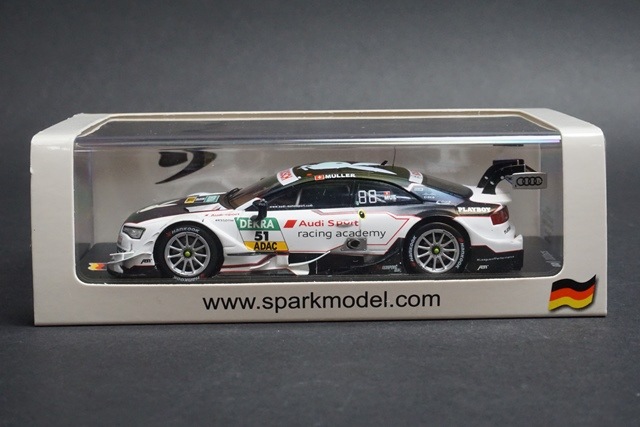 1/43スパーク　アウディRS5 　DTM2014　#22 NicoMüller 1/43 スパーク SG292 アウディ RS5 DTM #51 2016 アウディ Sport