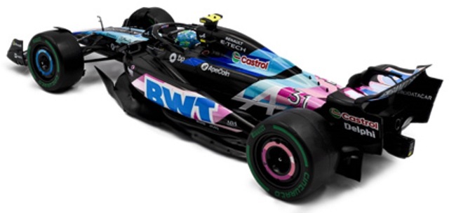 予約 S1814004 SOLIDO 1/18 アルピーヌ F1 チーム A524 ブラジル