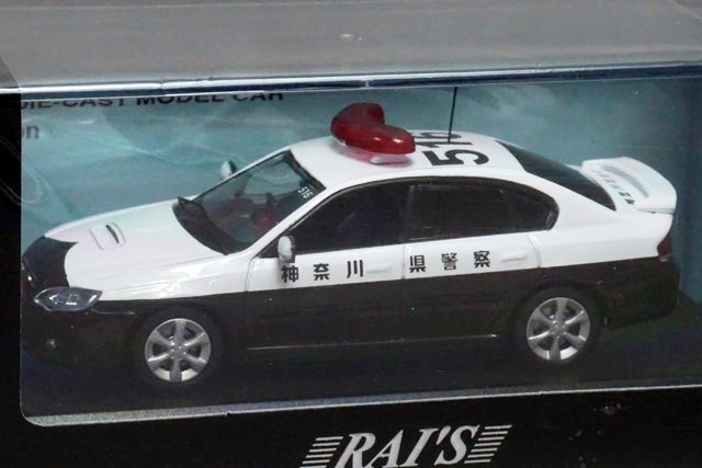 未開封】 RAI'S 1/43 警視庁 スバル レガシィ 浅3 スバル レガシィ 1