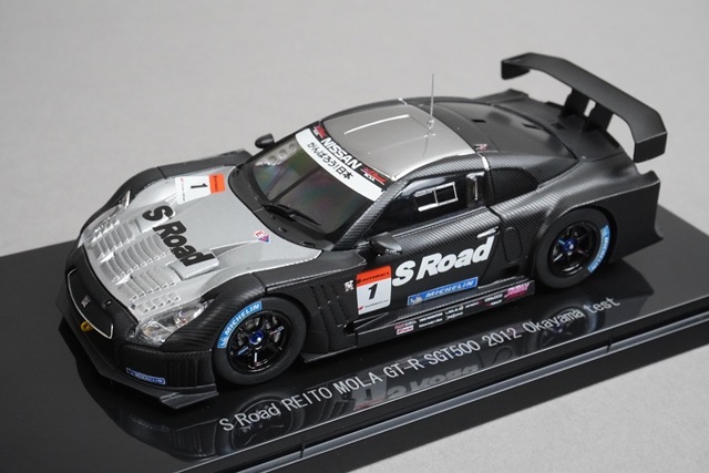 1/43 ֥ 44764  S 쥤ȥ⡼ GT-R SGT500  ƥ 2012 #1
