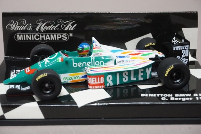 F1ミニカー ベネトン ルノー B197 アレジ Amazon | MINICHAMPS 1