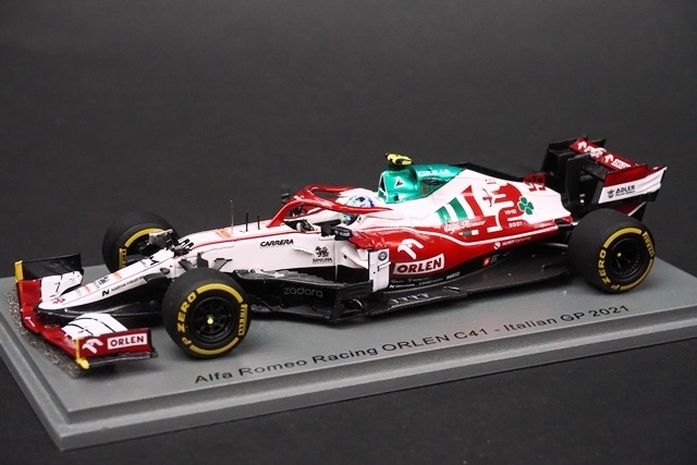 1/43 スパーク S7688 アルファロメオレーシング ORLEN C41 イタリアGP