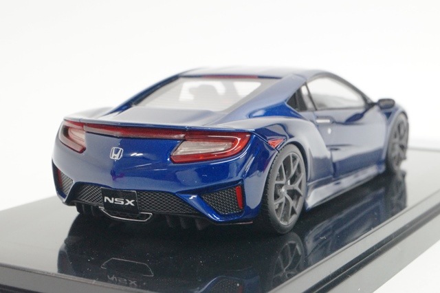 新品17A21-02 onemodel 1/43 ホンダ NSX 2015 Long Beach Blue