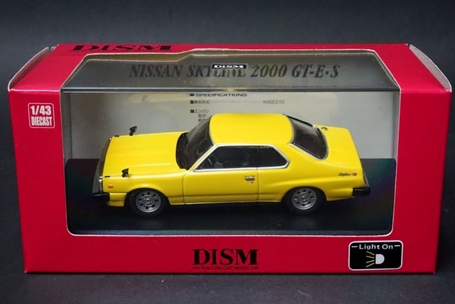 1/43 アオシマ DISM 076606 日産 スカイライン HT 2000 GT-E・S