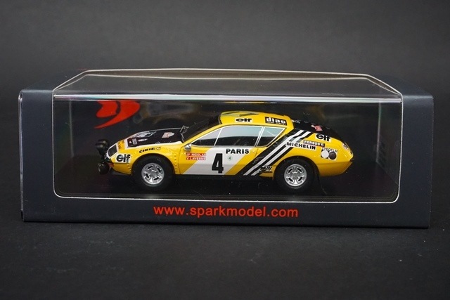 1/43 スパーク S5495 アルピーヌ A310 #4 Monte Carlo Rally 1976 Jean