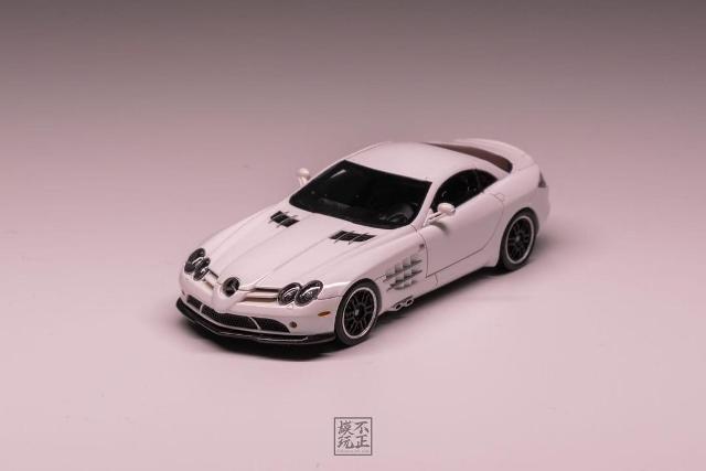 新品 Cars' Lounge 1/64 SLR Mclaren 722 Edition Alabaster White