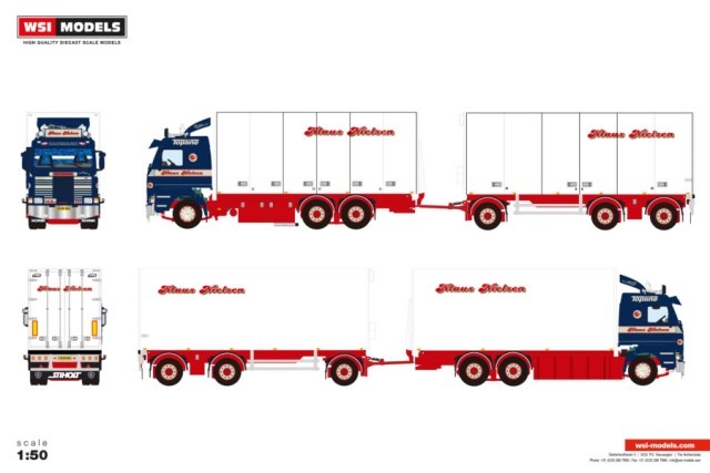自動車 WSI 01-2129 SCANIA 1/50 WSI 01-2129 SCANIA 1/50