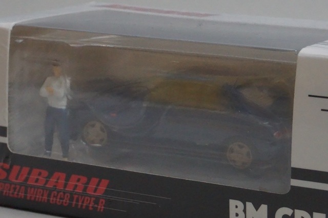 新品 64B0077 BM CREATIONS 1/64 スバル インプレッサ WRX GC8 TYPE-R