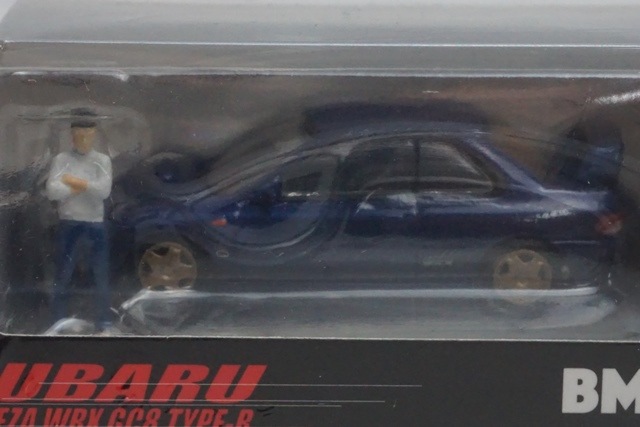 新品 64B0077 BM CREATIONS 1/64 スバル インプレッサ WRX GC8 TYPE-R