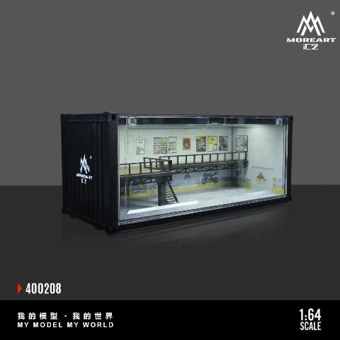 新品 MO400208 MoreArt 1/64 CONTAINER REPAIR SHOP SCENE