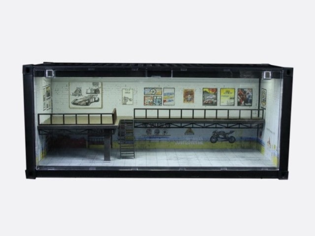 MOREART 1/64 ル・マン 24時間レース ピットジオラマ