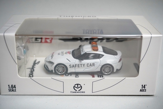 新品 TM647412-1 TM TimeMicro 1/64 トヨタ スープラ セーフティカー