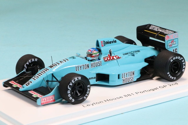 ���� ROMU055 ���ѡ��� 1/43 �������� �쥤�ȥ�ϥ��� �ޡ��� 881 F1 �ݥ�ȥ��� Portuguese GP 1988 I. ���ڥ� 2nd #16 