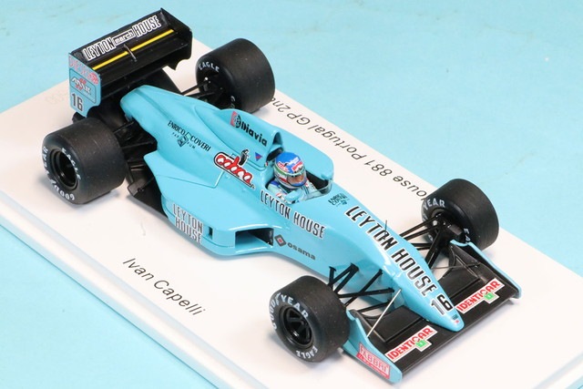 ���� ROMU055 ���ѡ��� 1/43 �������� �쥤�ȥ�ϥ��� �ޡ��� 881 F1 �ݥ�ȥ��� Portuguese GP 1988 I. ���ڥ� 2nd #16 