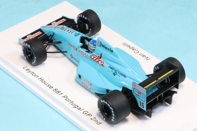 ���� ROMU055 ���ѡ��� 1/43 �������� �쥤�ȥ�ϥ��� �ޡ��� 881 F1 �ݥ�ȥ��� Portuguese GP 1988 I. ���ڥ� 2nd #16 