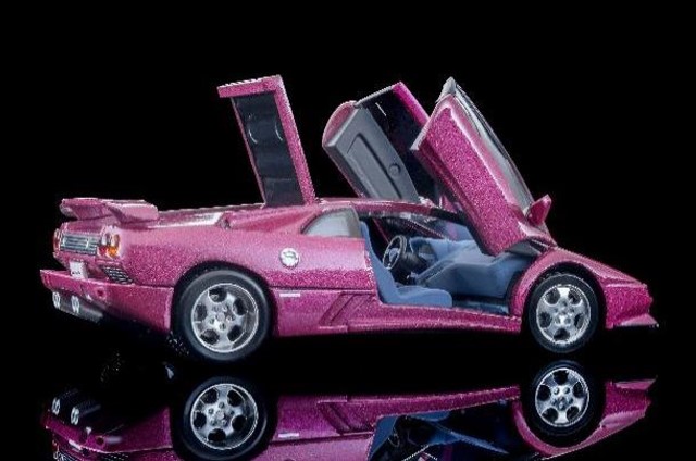 新品 LV-N トミーテック 1/64 ランボルギーニ ディアブロ SE30 (紫