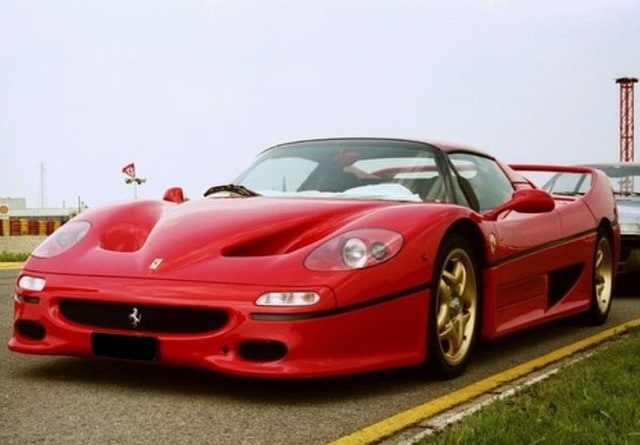 予約 P18189A2 BBR 1/18 フェラーリ Ferrari F50 Coupe Red and Gold