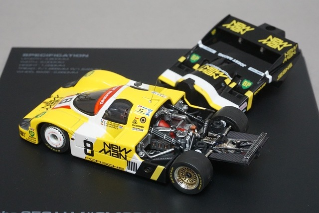 1/43 HPI 8031 �ݥ륷�� 956 LH ��ޥ� 1984 #8 J.L.�����å��� / S.��ϥ󥽥� / M.��.�ʥ�Х���