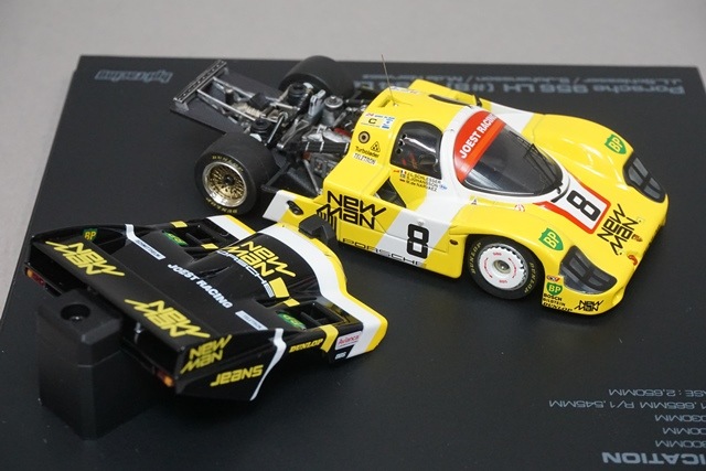 1/43 HPI 8031 �ݥ륷�� 956 LH ��ޥ� 1984 #8 J.L.�����å��� / S.��ϥ󥽥� / M.��.�ʥ�Х���