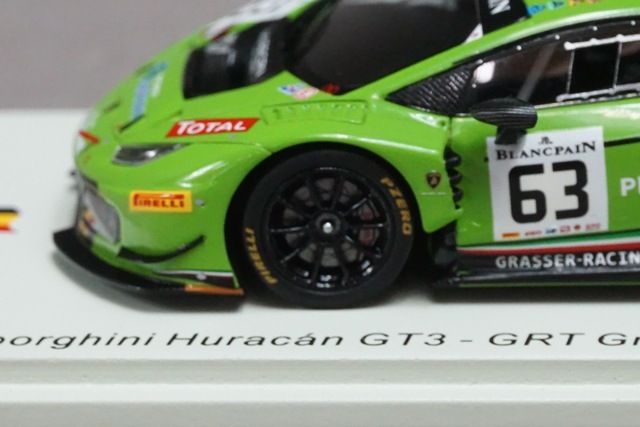 1/43 スパーク SB283 ランボルギーニ ウラカン GT3 24H Spa 2015 #63