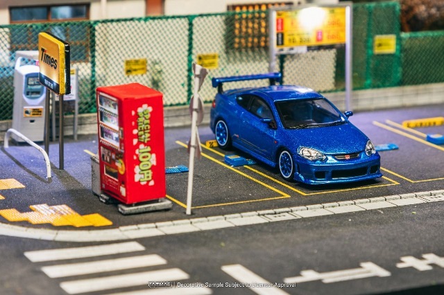 新品 T64R-TL022-BL Tarmac Works 1/64 ホンダ Honda Integra TYPE R
