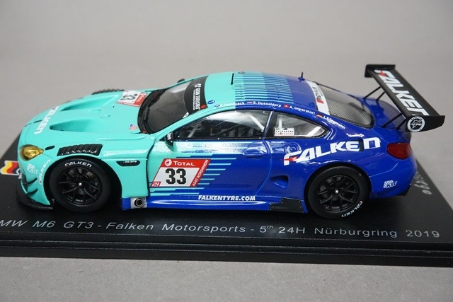 1/43 ���ѡ��� SG525 BMW M6 GT3 Falken Motorsport 5�� �˥��֥륯��� 24h 2019 #33